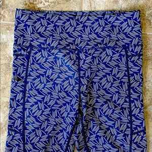 Zyia Active navy haystack POCKET LnT 8-10